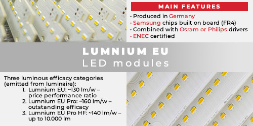 Introduction of Lumnium EU modules